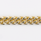 14k Hollow Gold Cuban Bracelet - 20211