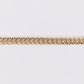 10k Solid Yellow Gold 10mm Lab VVS Diamond Cuban Bracelet - 20200