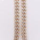 10k Solid Gold 12mm Lab VVS Diamond Cuban Chain - 20201