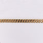 10k Solid Gold 12mm Lab VVS Diamond Cuban Chain - 20201