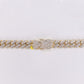 10k Solid Gold 12mm Lab VVS Diamond Cuban Chain - 20201
