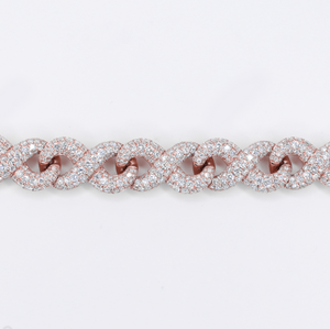 925 Silver VVS Lab Diamond Bracelet - 20230