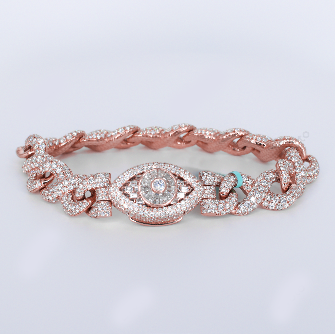 925 Silver VVS Lab Diamond Bracelet - 20230