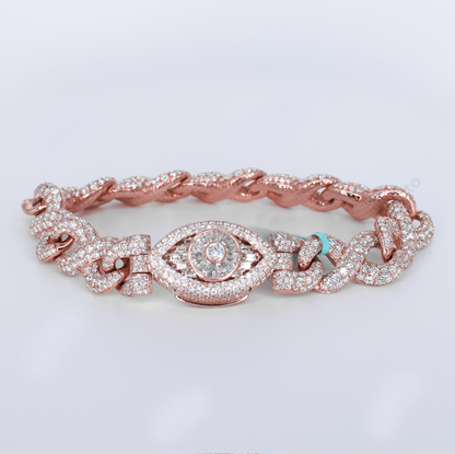 925 Silver VVS Lab Diamond Bracelet - 20230
