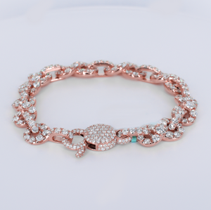 925 Silver VVS Lab Diamond Bracelet - 20233