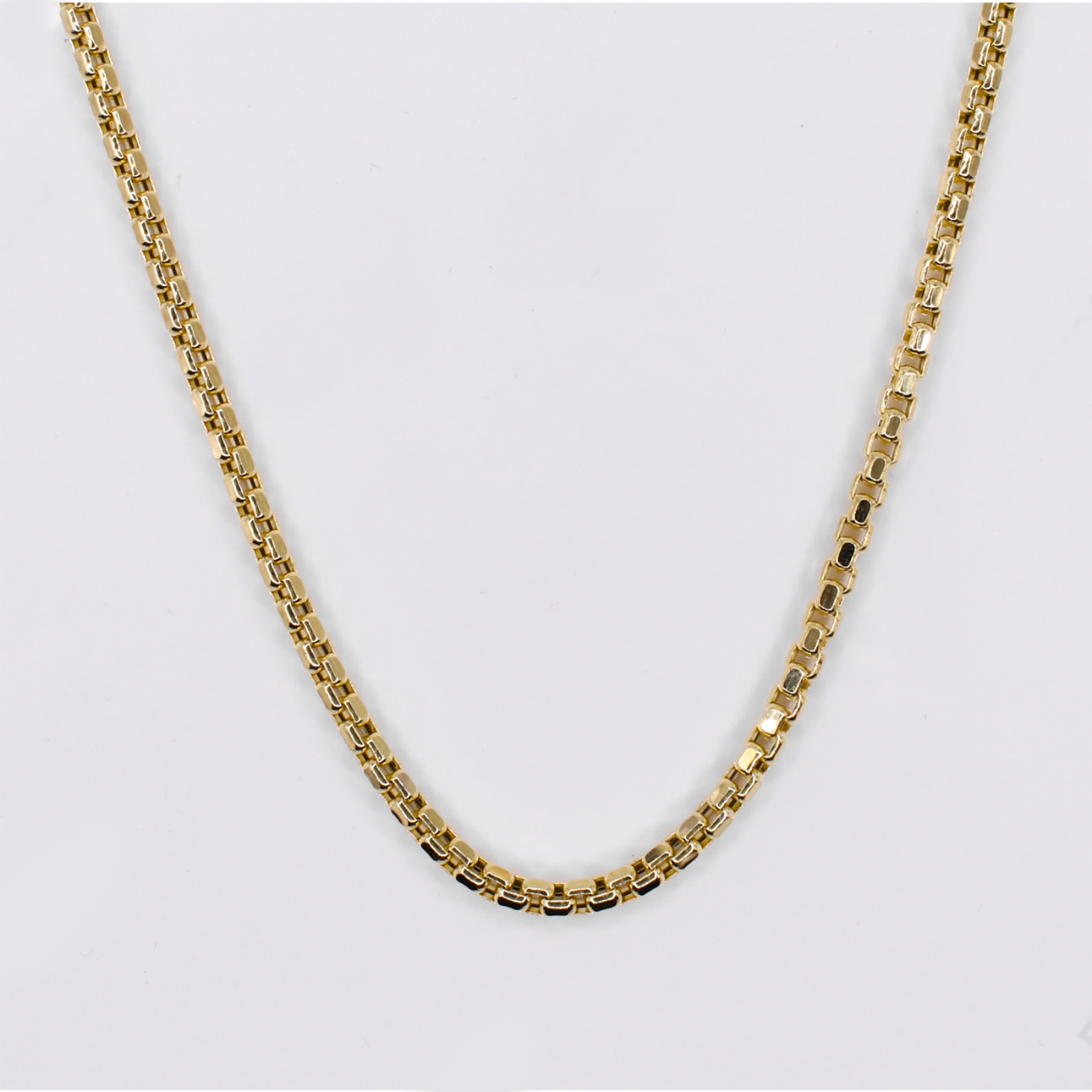 10k Solid Gold 3.1mm Cable Link Chain - 10079 (Copy)
