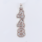 10k Gold Lab Diamond 448 Custom Pendant - 60640