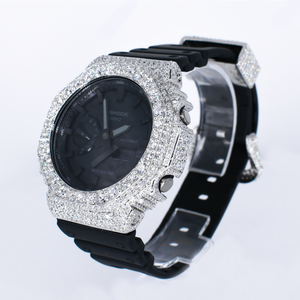 Lab Diamond G-Shock DW-6900 - Black Band  - 40090