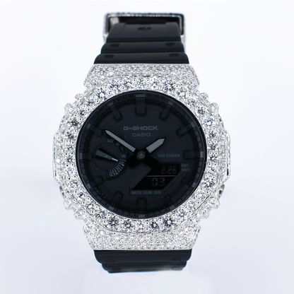 Lab Diamond G-Shock DW-6900 - Black Band  - 40090