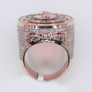 10k Solid Gold Diamond Custom Roulette Ring - 30394