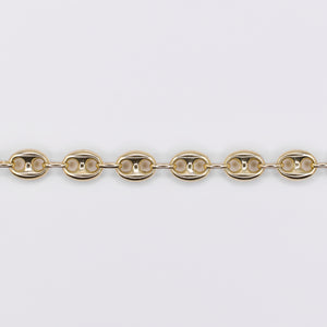 10k Yellow Gold Gucci Link Chain - 10116