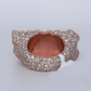 10k Solid Gold Custom Hustle Lab Diamond Ring - 30398