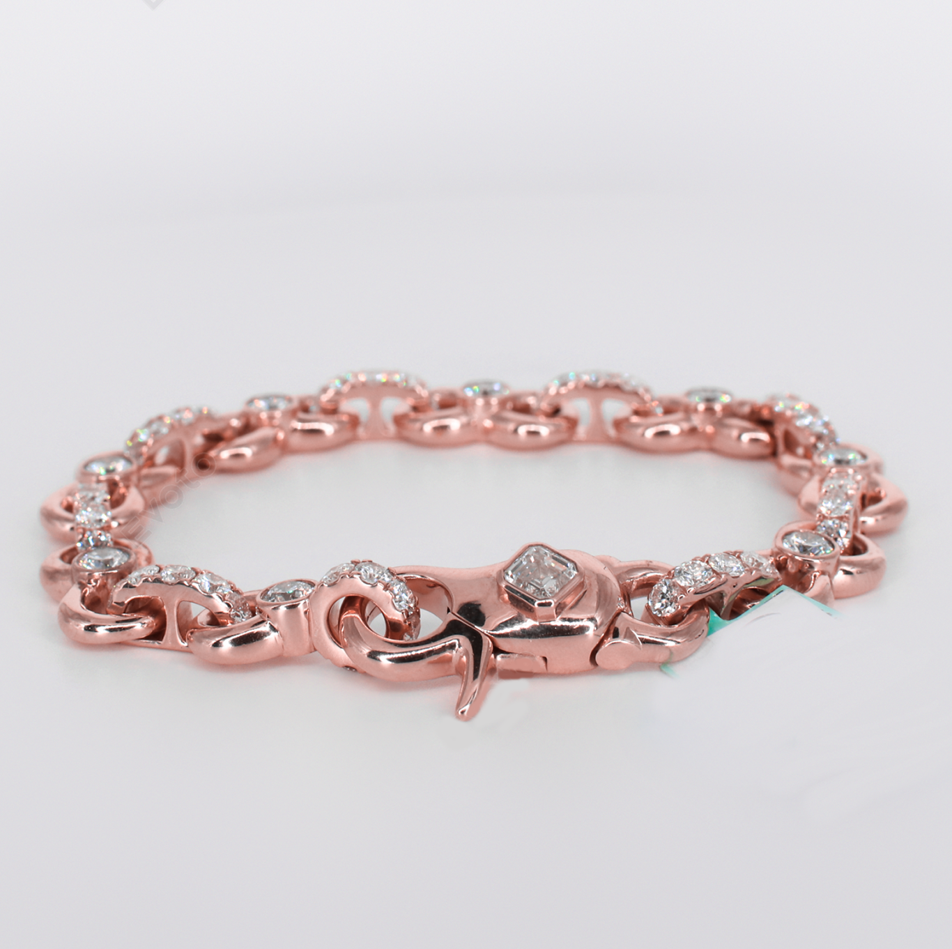 925 Silver VVS Lab Diamond Bracelet - 20232