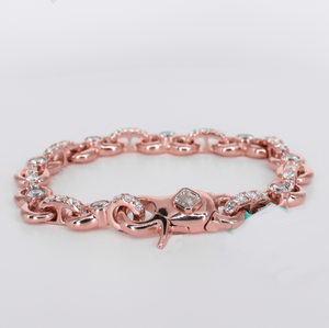 925 Silver VVS Lab Diamond Bracelet - 20232