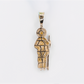14k Gold Diamond Saint Jude Pendant - 60574