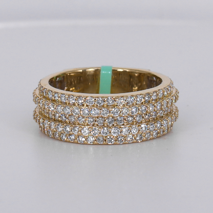 10k Solid Gold Lab Diamond Ring - 30393
