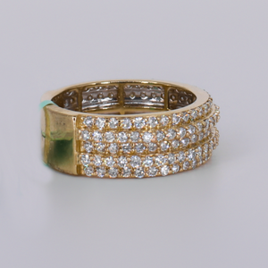 10k Solid Gold Lab Diamond Ring - 30393