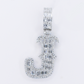 10k Gold Lab Diamond Initial Pendants - 60640
