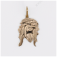 10k Solid Gold Diamond Jesus Pendant - 60603