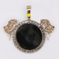10k Gold Diamond Prayer Hands Picture Pendant - 60637
