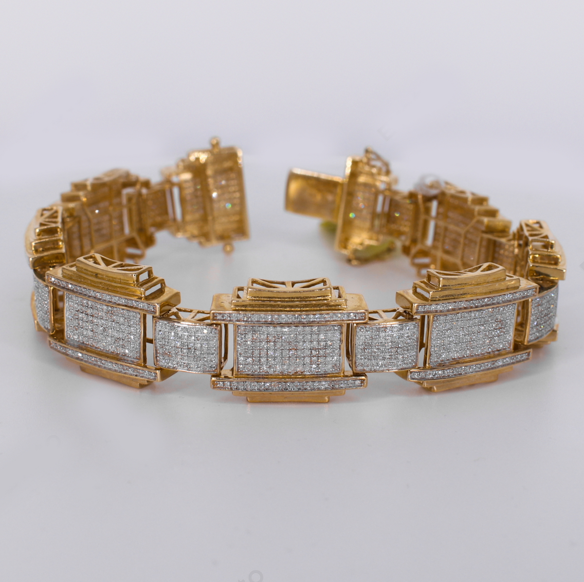 10k Gold Diamond Bracelet - 20243