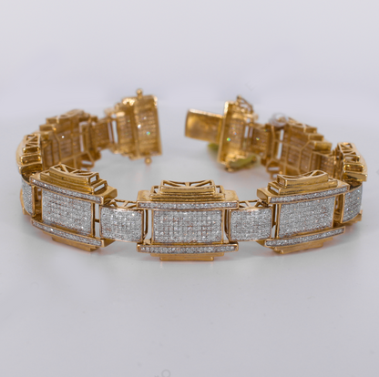 10k Gold Diamond Bracelet - 20243