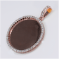 10k Solid Gold Diamond Picture Pendant - 60600