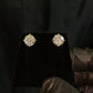 14k Solid Gold Lab Diamond 4.06ct Solitaire Earrings - 50275