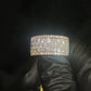 10k Solid Gold Lab Diamond Cluster Band - 30385