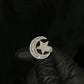 10k Solid Gold Diamond Moon & Star Men's Ring - 30361