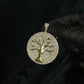 10k Gold Diamond Tree Of Life Pendant - 60618