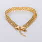 18k Solid Gold Quad Rope Bracelet - 20218