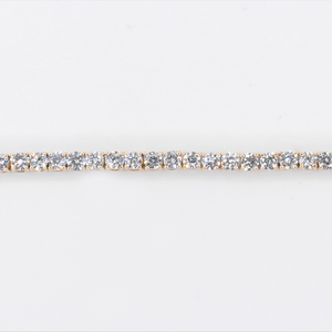 10k Gold Lab Diamond 2mm Tennis Bracelet - 20238