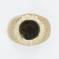 10k Solid Gold & Diamond Picture Ring