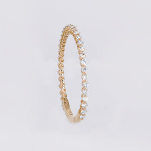 14k Solid Gold Diamond Heart Engagement Ring - 30327