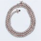 10k Solid Yellow Gold 3.5mm Lab VVS Diamond Tennis Chain - 10118
