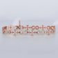 10k Gold Diamond Infinity Cross Bracelet - 20239
