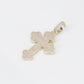 10k Solid Gold Diamond Motif Cross - 60165