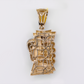 10k Gold Diamond Money Fist Pendant - 60630