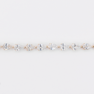 14k Yellow Gold Lab Diamond 3.5mm Timeless Elegance Bracelet - 20215