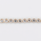 14k Solid Yellow Gold 4.5mm Lab VS Diamond Tennis Chain - 10123