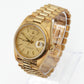 Rolex Day Date 36mm Presidential 18038 - 18k Yellow Gold - Gold Dial - 40037