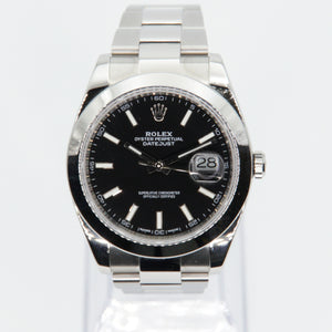 Rolex Datejust 41mm 126300 - Stainless Steel - Black Dial