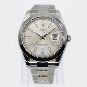 Rolex Datejust 41mm 116300 - Stainless Steel - Silver Dial - 40019