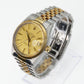 Rolex Datejust 36mm 16013 - 18k Yellow Gold & Stainless Steel - Gold Face - 40031