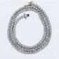 10k Solid Yellow Gold 3.5mm Lab VVS Diamond Tennis Chain - 10118