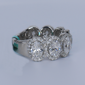 14k Solid Gold Lab Diamond  Ring - 30407