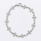 14k Solid Gold Diamond Cross Bracelet - 20236