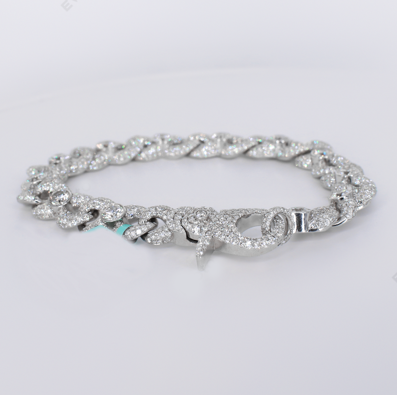 925 Silver VVS Lab Diamond Bracelet - 20234