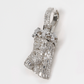10k Solid Gold Lab Diamond Jesus Pendant - 60643